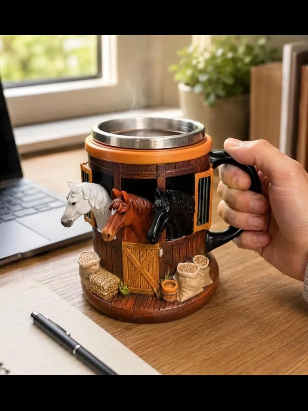 Specialty Horse Stall 10 oz Coffee Mug | Multi-Color |
